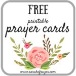 Free Printable Prayer Cards Template Printable Templates By Nora