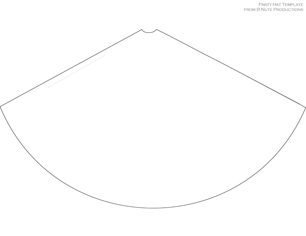 Free Printable Printable Party Hat Template Printable Templates