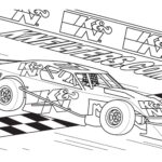 Free Printable Race Car Coloring Pages Sprint For Kids Scaled Cars