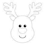 Free Printable Reindeer Face Template Free Printable