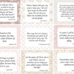 Free printable scripture cards peace set 4 pic