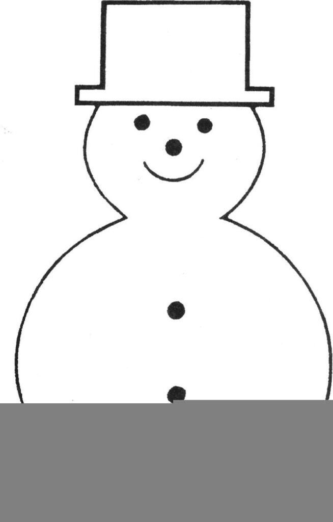 Free Printable Snowman Hat Templates Free Printable