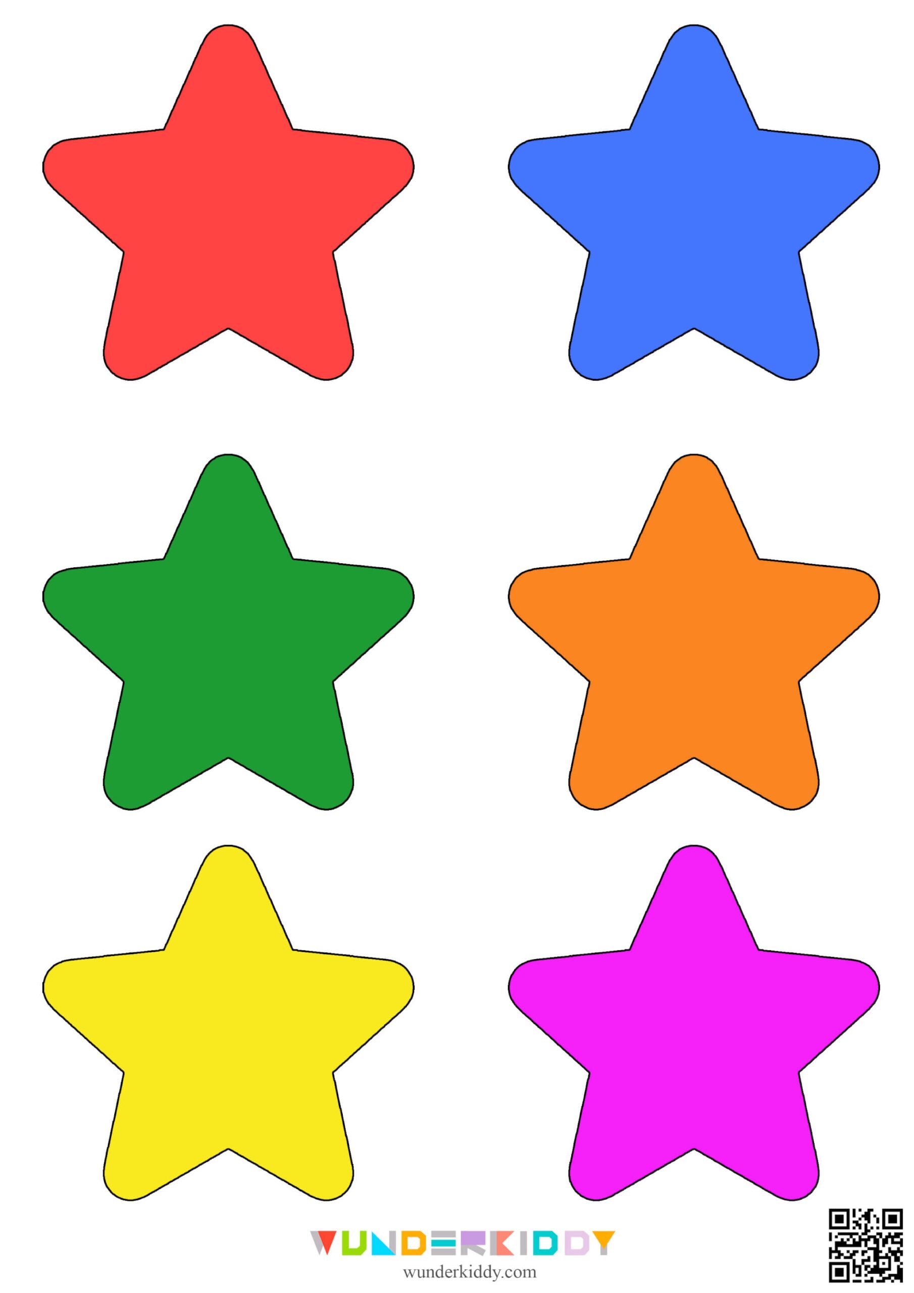 free printable stars template