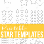 Free Printable Stars Template Fillable Form 2025