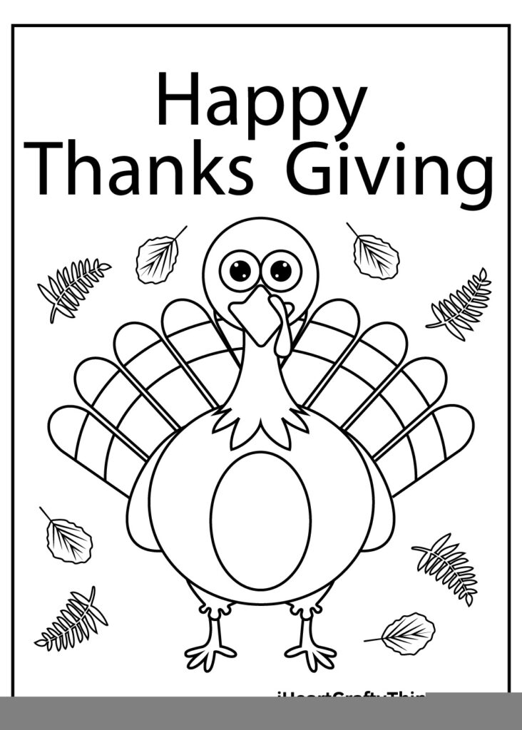 Free Printable Thanksgiving Day Coloring Pages