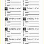 Free Printable Ticket Template Of Download Printable Raffle Ticket