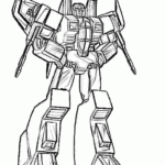 Free Printable Transformer Coloring Pages