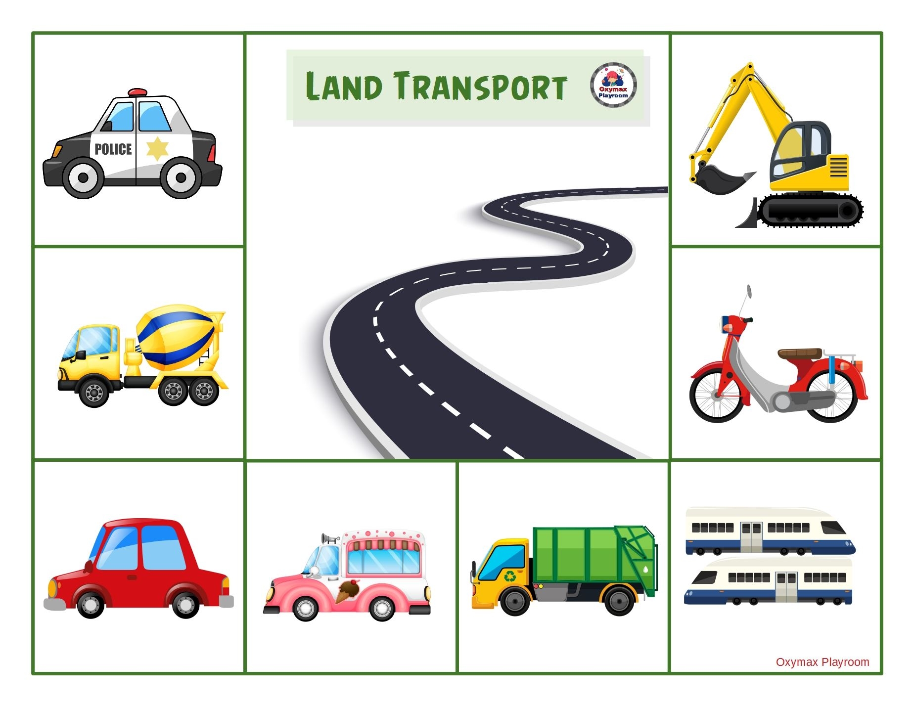 Free Printable Transportation Crafts Printable Online