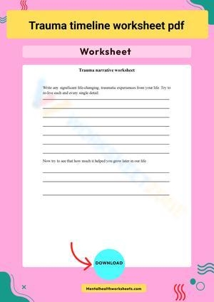 Free Printable Trauma Timeline Worksheets For Students
