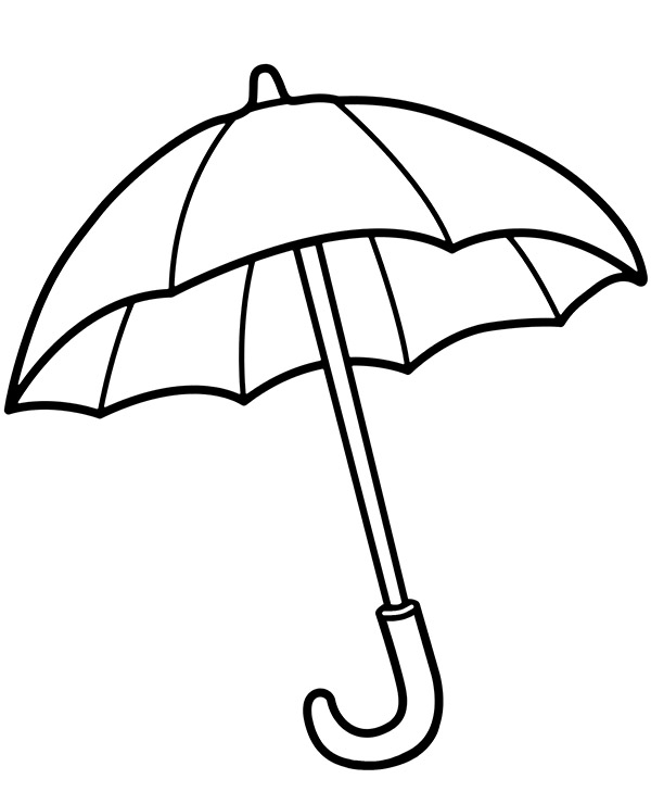 printable coloring pages umbrella