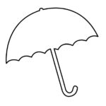 Free Printable Umbrella Template For Crafts And Projects