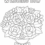 Free Printable Wedding Coloring Pages Free Printable Wedding