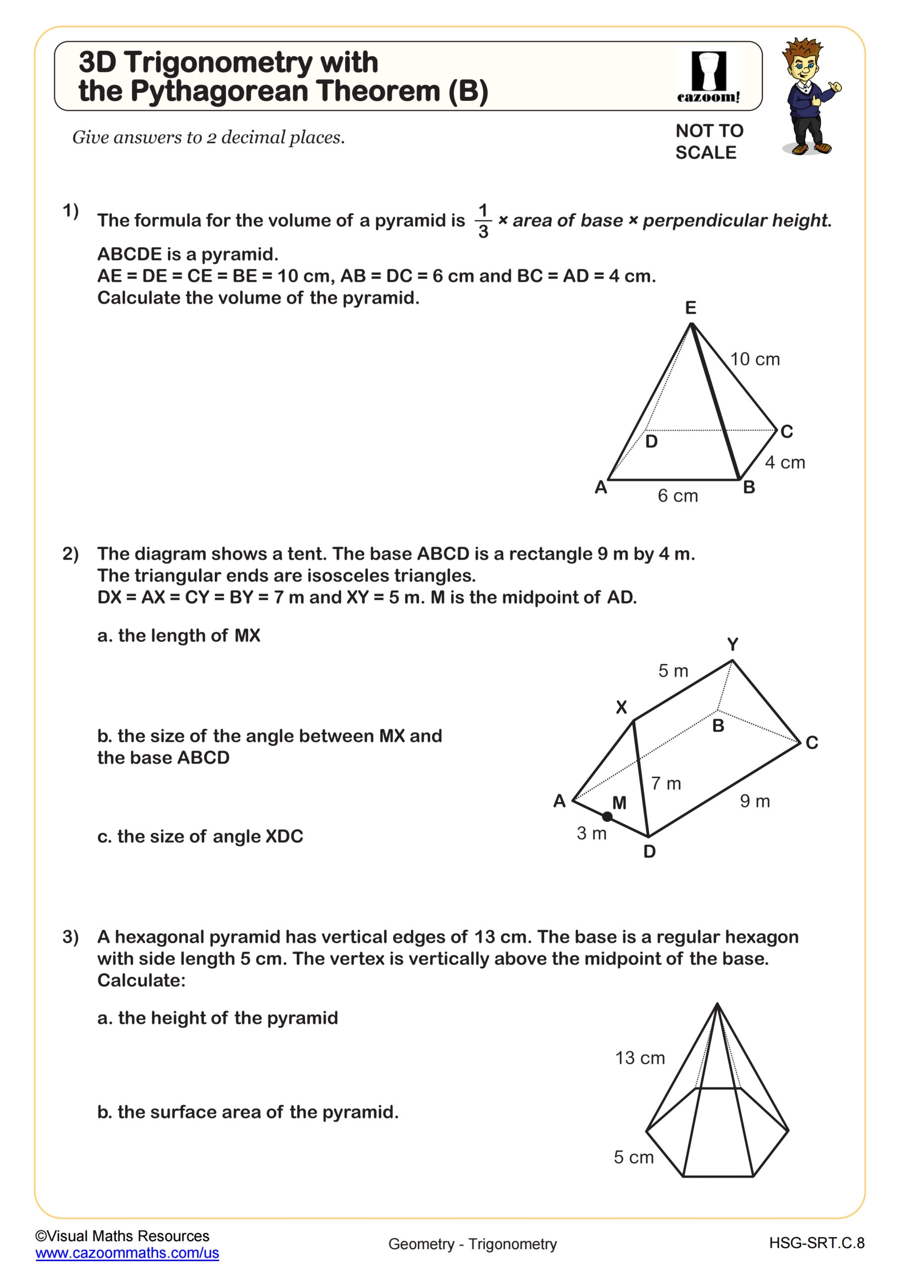 pythagorean theorem worksheet pdf with answers