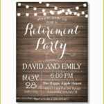 Free Retirement Party Invitation Templates For Word Of 36 Retirement
