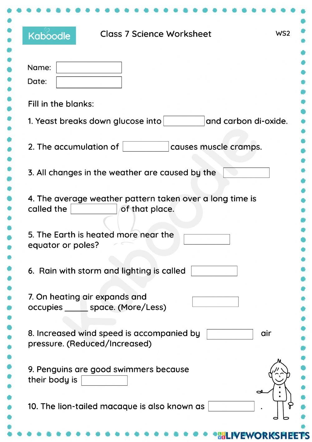 Free Science For 7th Graders Worksheet Download Free Science For 7th 