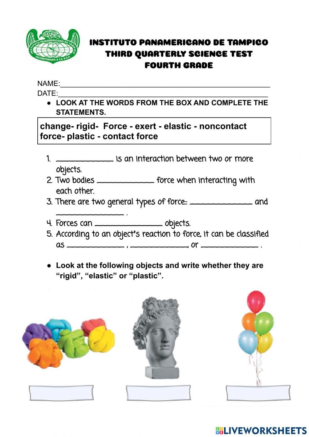 Free Science Worksheet For 4th Graders Download Free Science Worksheet