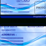 Free Service Dog Certificate Template Lovely Free Printable Id Cards