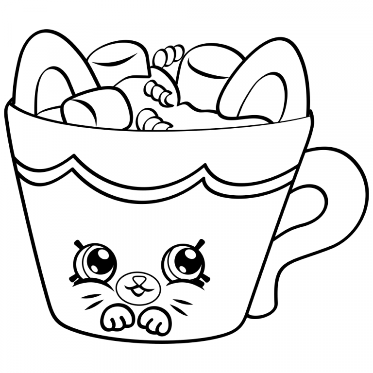Free Shopkin Coloring Pages At GetDrawings Free Download