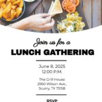 FREE Team Lunch Invitation Templates Examples Edit Online Download
