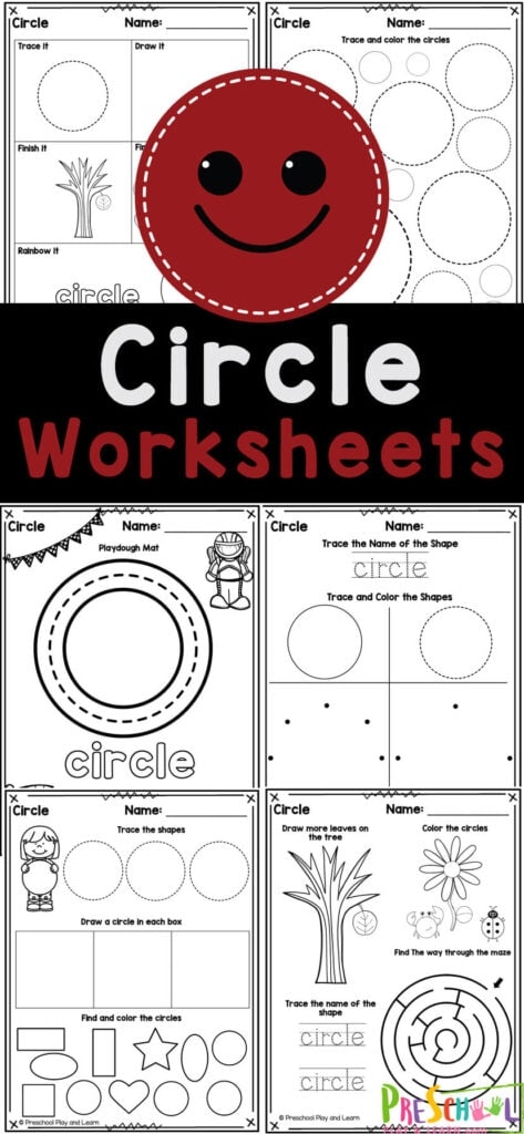 Free Trace Circle Worksheet Download Free Trace Circle Worksheet Png 