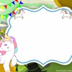 FREE Unicorn Invitation Template FREE Printable Birthday Invitation