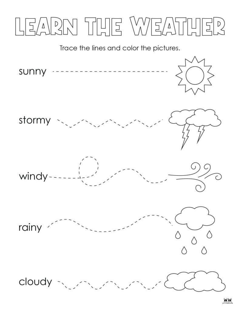 Free Weather Worksheet Preschool Download Free Weather Worksheet 