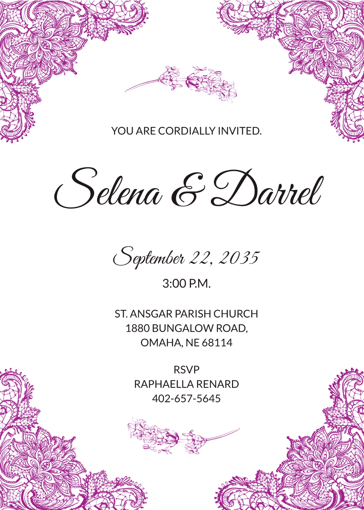 FREE Wedding Invitation Templates Examples Edit Online Download
