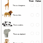 Free Wild Animals Worksheets Worksheetspack