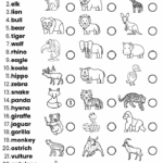 Free Wild Animals Worksheets Worksheetspack