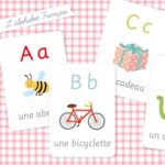 French Alphabet Flash Cards Mr Printables