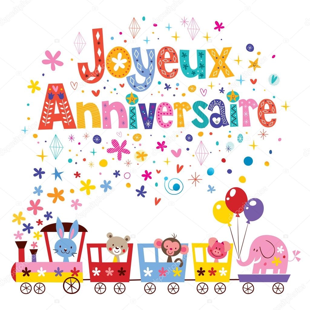 French Birthday Cards Free Printable
