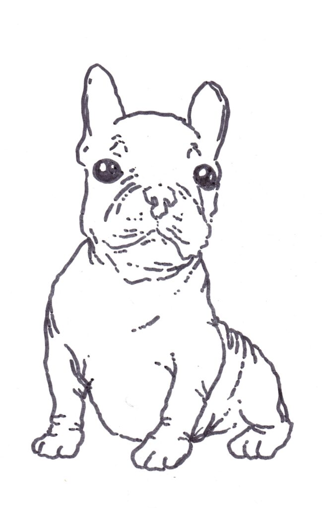 French Bulldog Coloring Pages Coloring Home