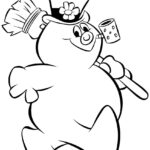 Frosty The Snowman Coloring Pages