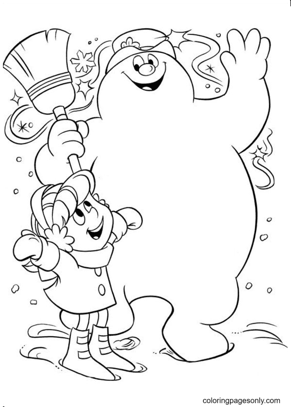 Frosty The Snowman Free Printable Coloring Pages Free Printable 