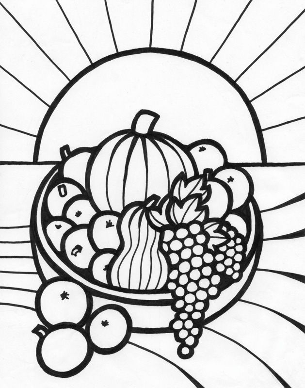 Fruit Of The Spirit Coloring Pages Coloring Home
