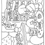 Fuzzy Hygge Coloring Pages Free Printable PDF