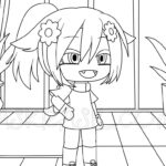 Gacha Life Coloring Pages 55 New Pictures Free Printable