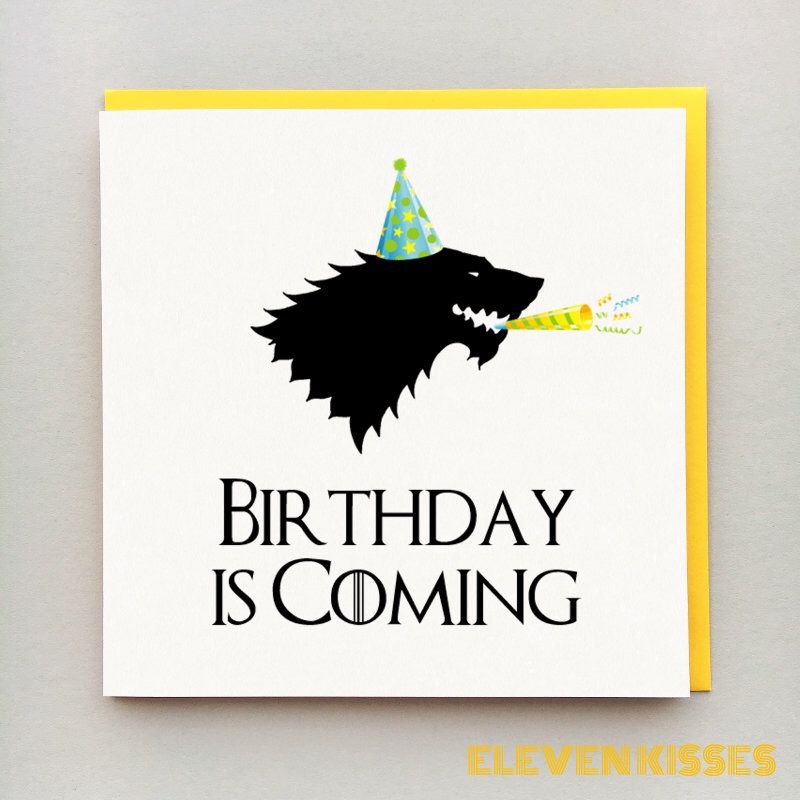Game Of Thrones Birthday Card Printable Bursagajipegawai