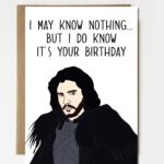 Game Of Thrones Birthday Card Printable Bursagajipegawai