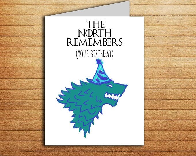 printable game of thrones birthday card