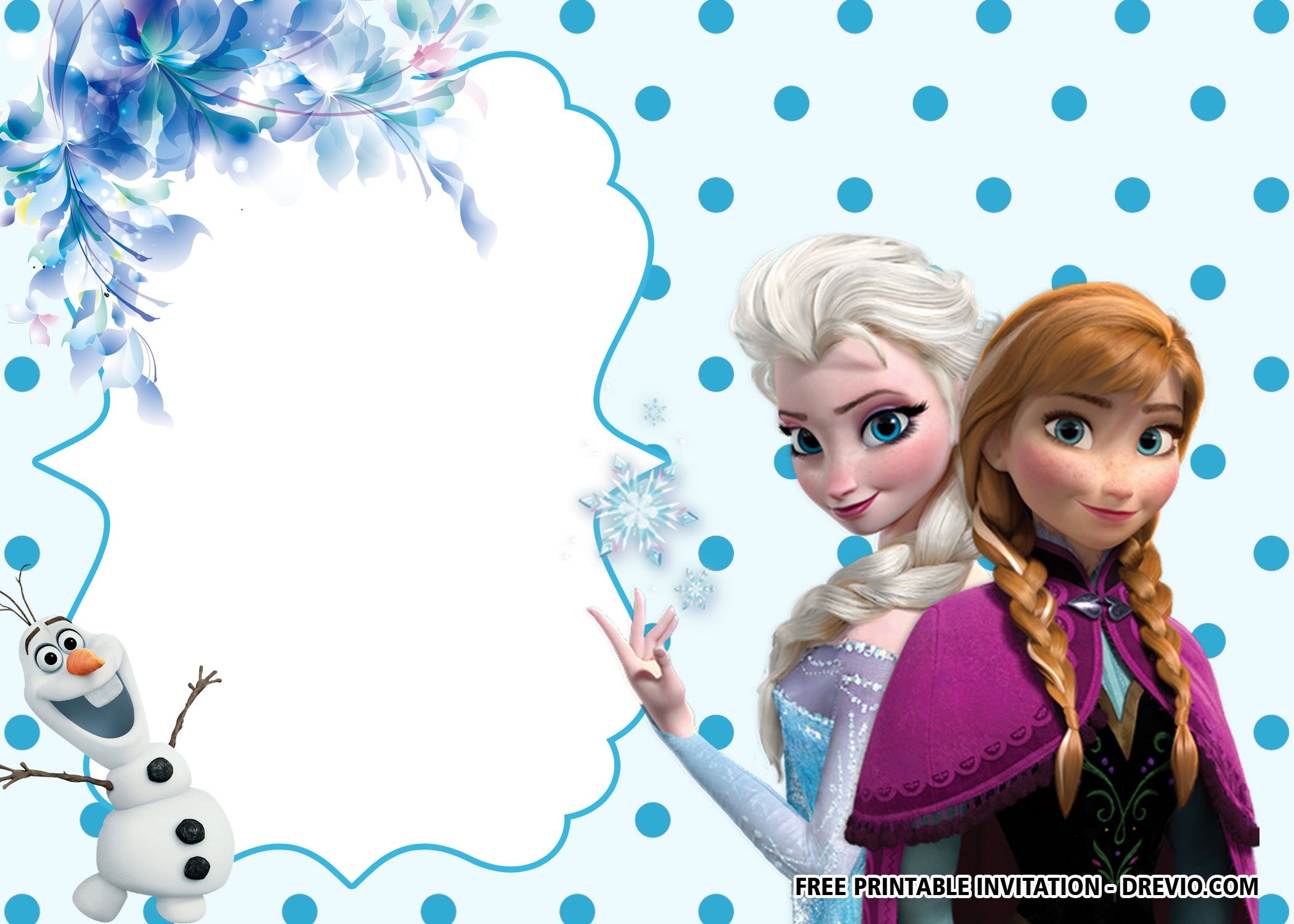 Get Elsa Birthday Invitations Pictures Free Invitation Template