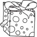 Gift Coloring Page Coloring Home