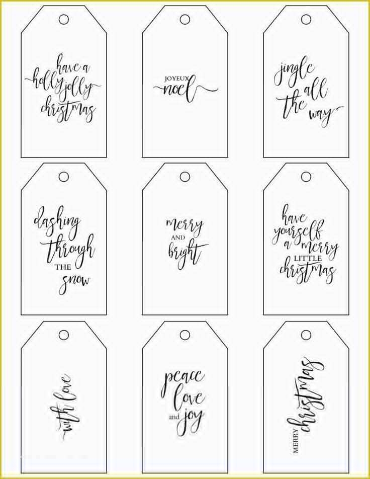 Gift Tag Template Free Of Free Printable Gift Tags Templates Printable 