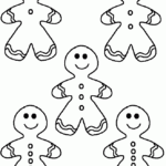 Gingerbread Man Coloring Pages Books 100 FREE And Printable