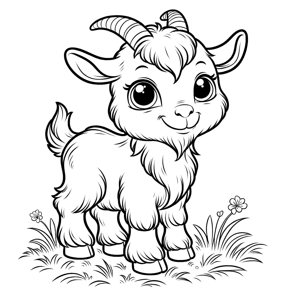 Goat Coloring Pages Goats Coloring Pages Goat Coloring Sheet Goat