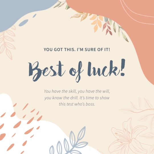 printable greeting cards good luck