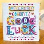 Goodbye Card Good Luck Leaving Card Special Card Ideas We Will Miss