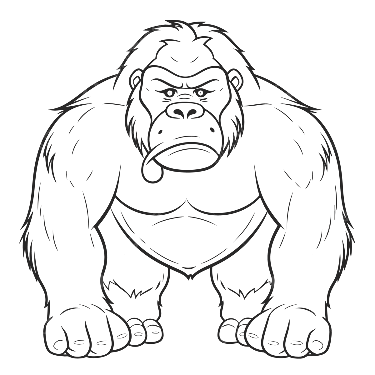 Goodnight Gorilla Coloring Page Coloring Pages