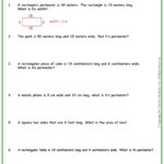 Grade 4 Area Perimeter Word Problems
