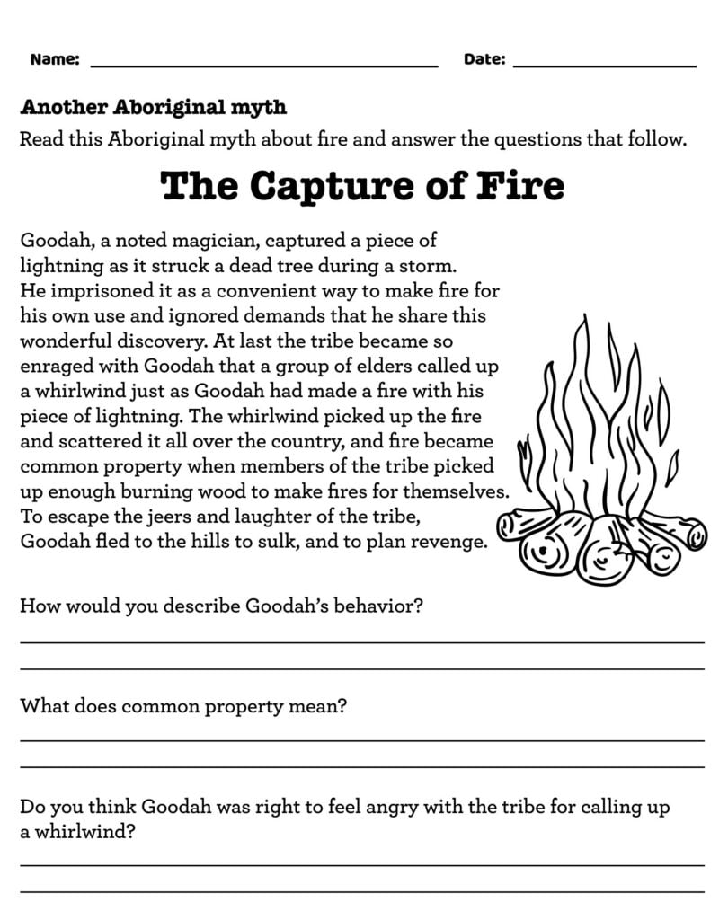 reading worksheets for 4th grade